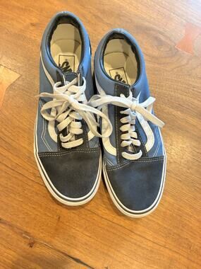 Vans for J.Crew Old Skool Sneakers Shoes Limited Edition Blue Women’s US 8.5